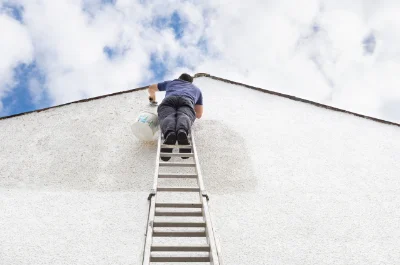 Peinture extérieure à Juvigné — façades et ravalement